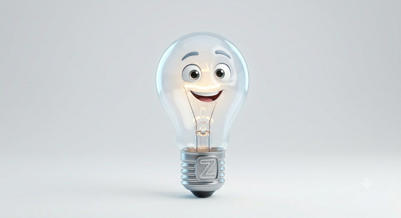 Bulby, the friendly EyZEE smart light character