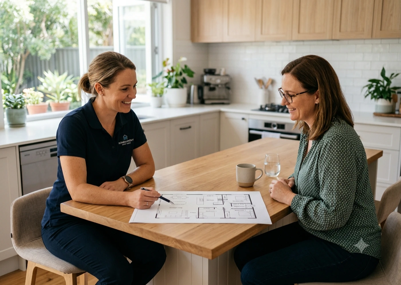 EyZEE smart-home specialist helping an Australian homeowner plan a smart home in clear, practical terms